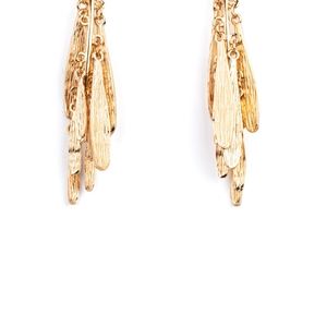 Gold earrings